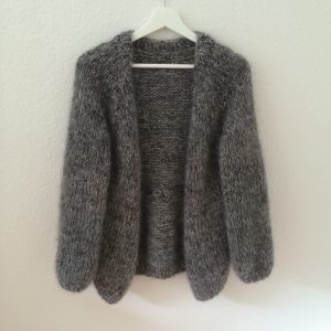 LOTILDA Oversize Mohair Cardigan aus Silkhair mit Raglanärmel