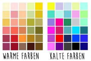 Gofeminin Kalte und Warme Farben