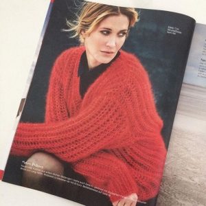 Foto aus Brigitte Women - Pulli im Patentmuster aus Lang Yarns Mohair Laxe