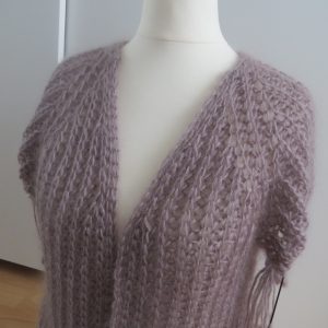 LOTILDA BRITT Cardigan Strickjacke im Halbpatent