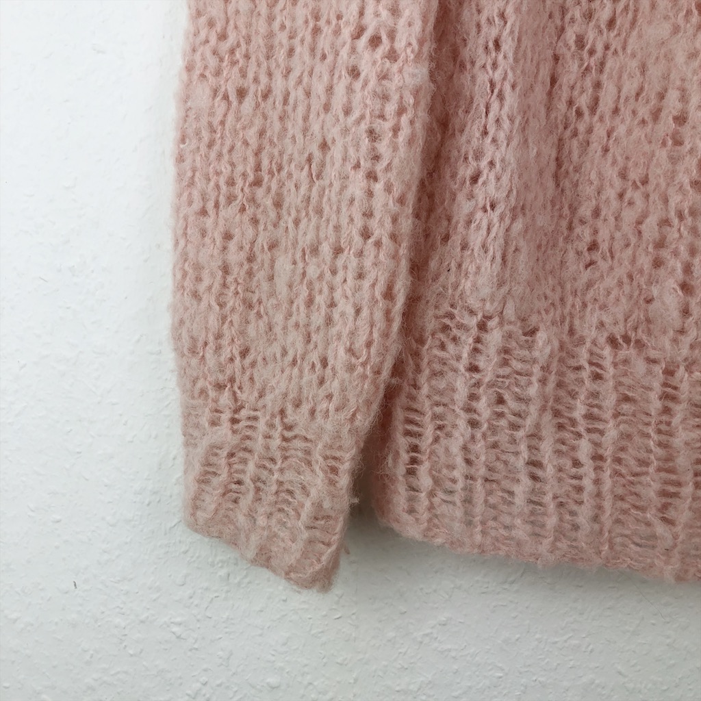 LOTILDA Sweater mit Passe im Patentmuster