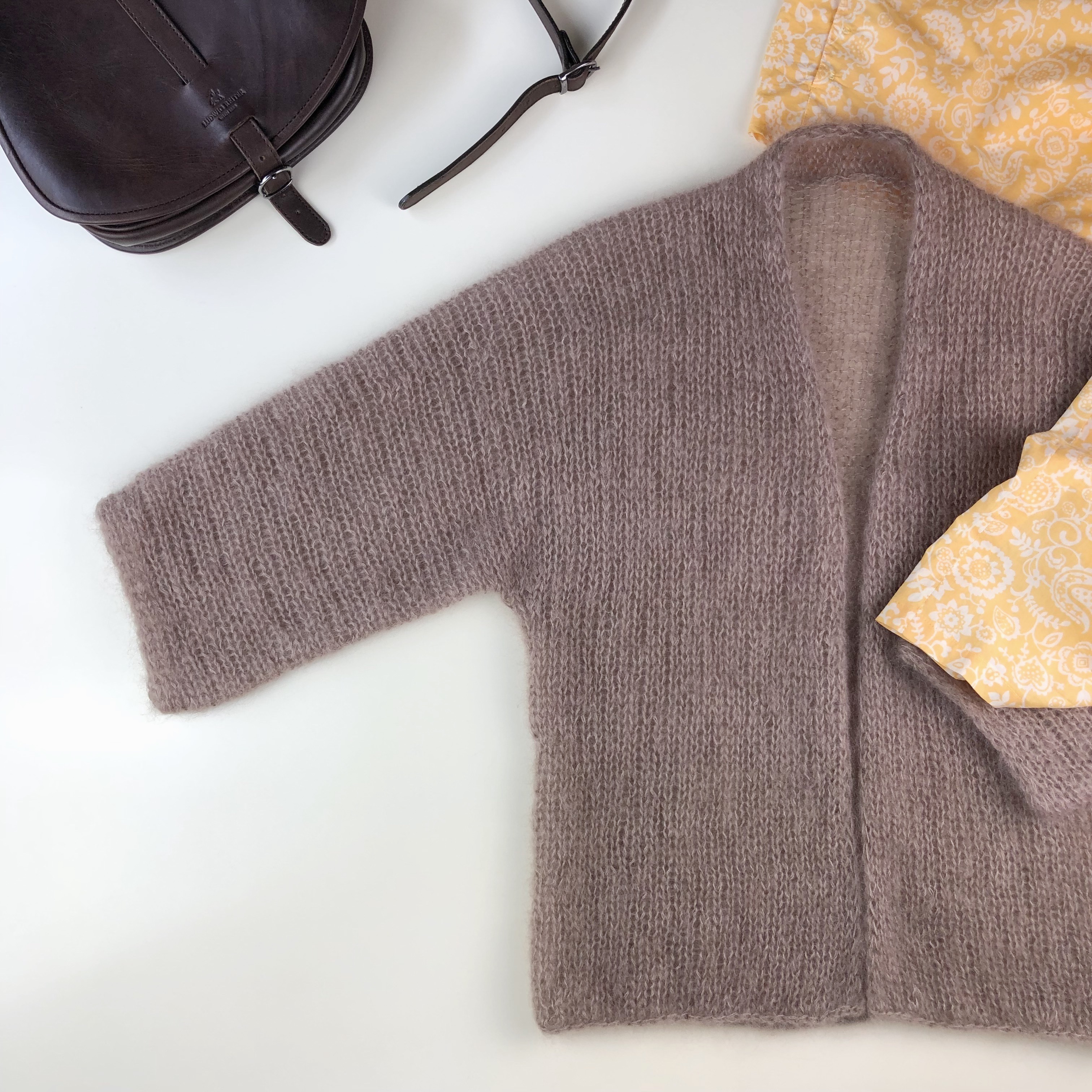 Jacke In Einem Stuck Stricken Anleitung Kostenlos Strickanleitung KIM Cardigan - Luftige Sommer Strickjacke stricken