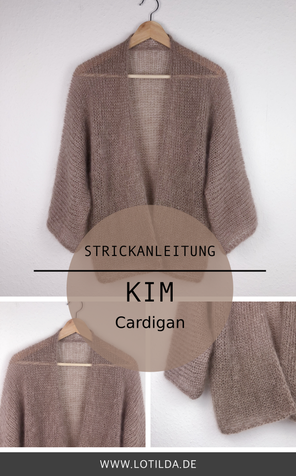 LOTILDA - Kim Cardigan - Luftige Sommer Strickjacke stricken